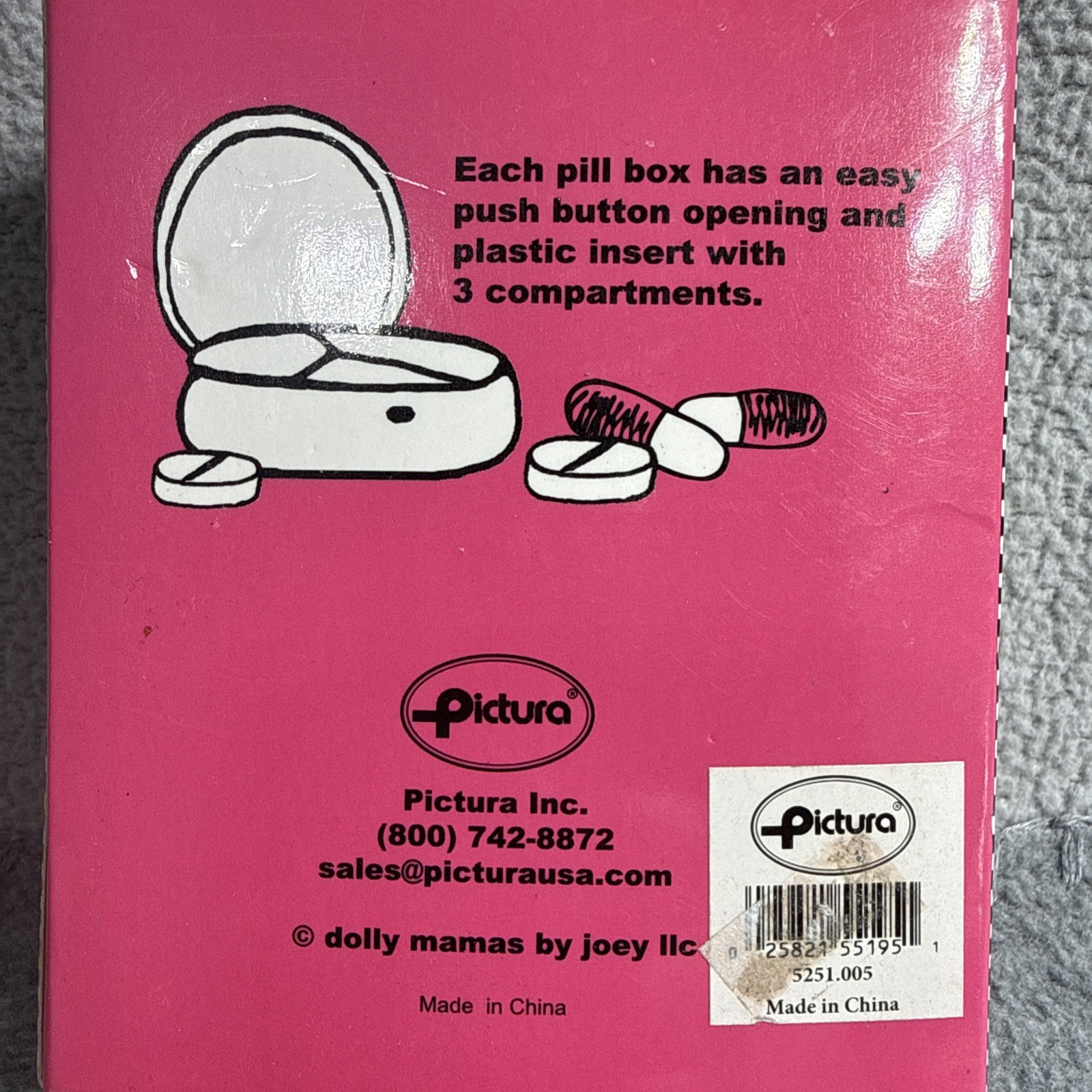 Dolly Mama Pill Box