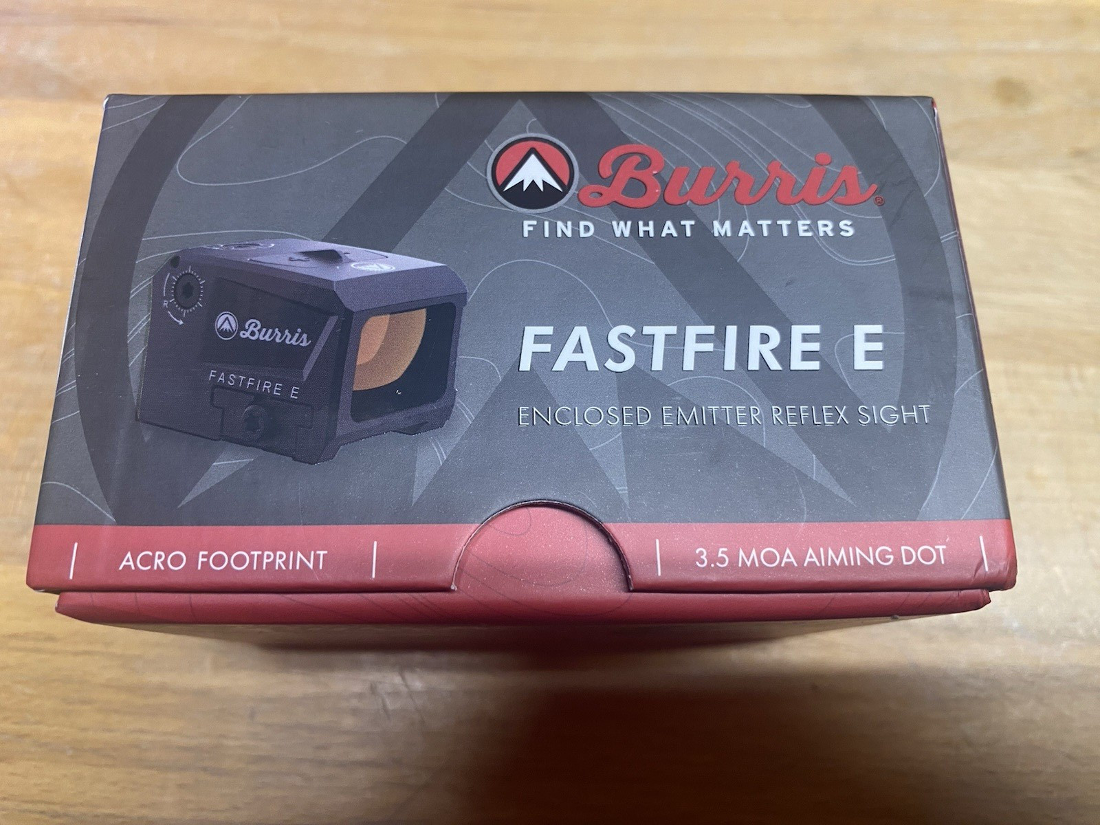 Burris Fastfire E 1x 3.5 MOA Green Dot Reflex Sight, Black, 300267 Blemished