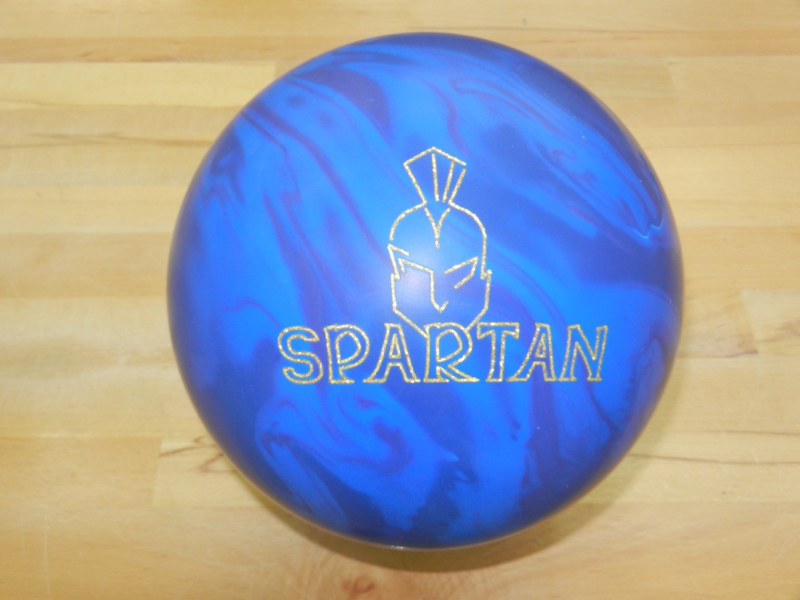 NIB 14# Ebonite Spartan Bowling Ball - 14.3/2-3" Pin/2.40oz TW