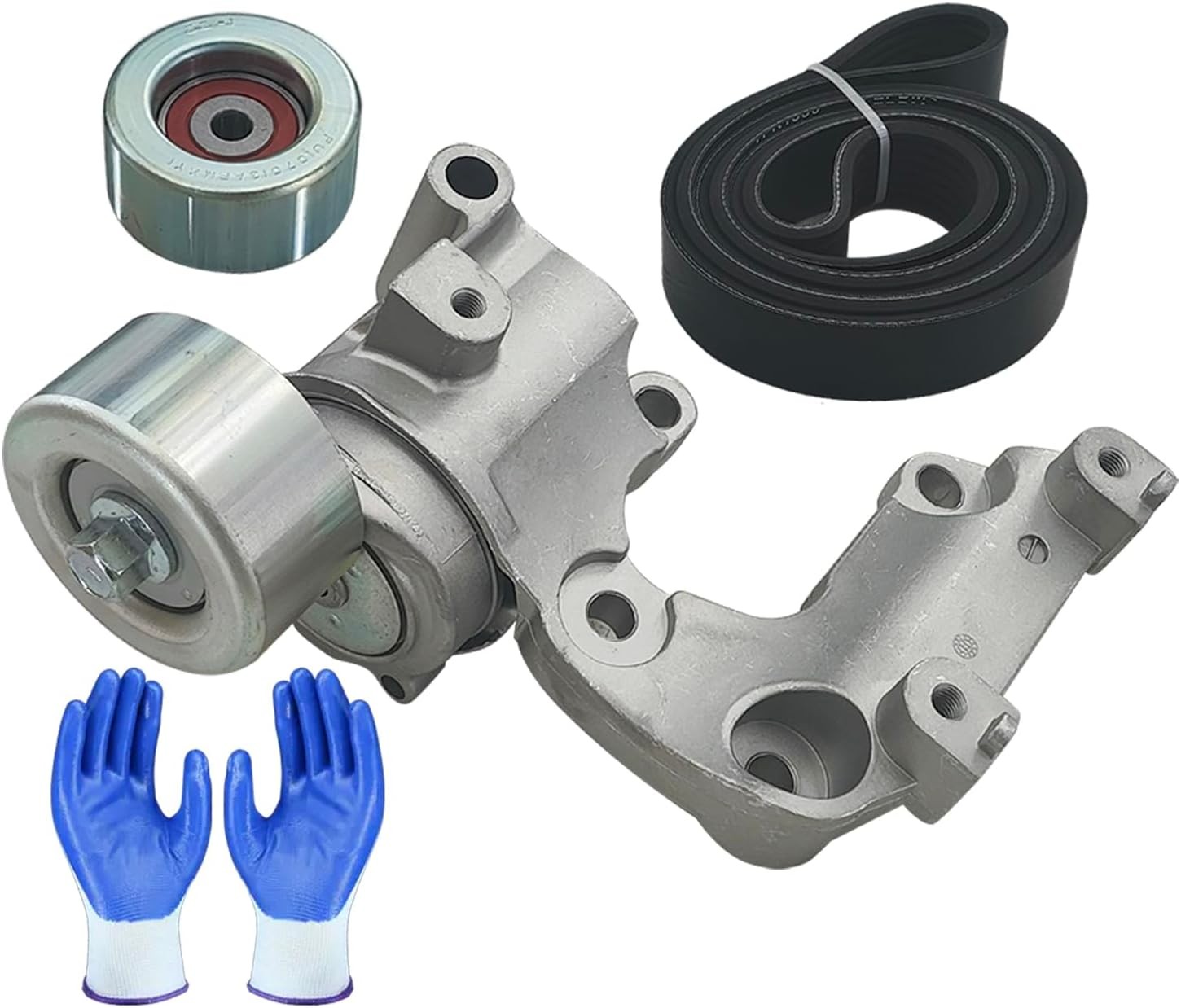 Drive Belt Tensioner & Idler Pulley Serpentine Belt Kit Fit for Lexus IS250
