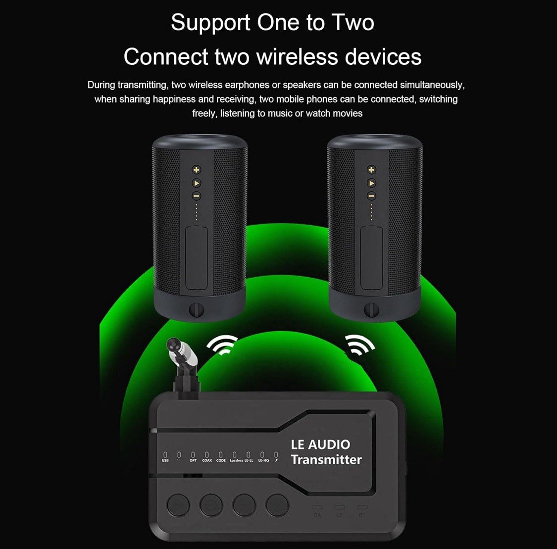 LE AUDIO Multi Functional Transmitter