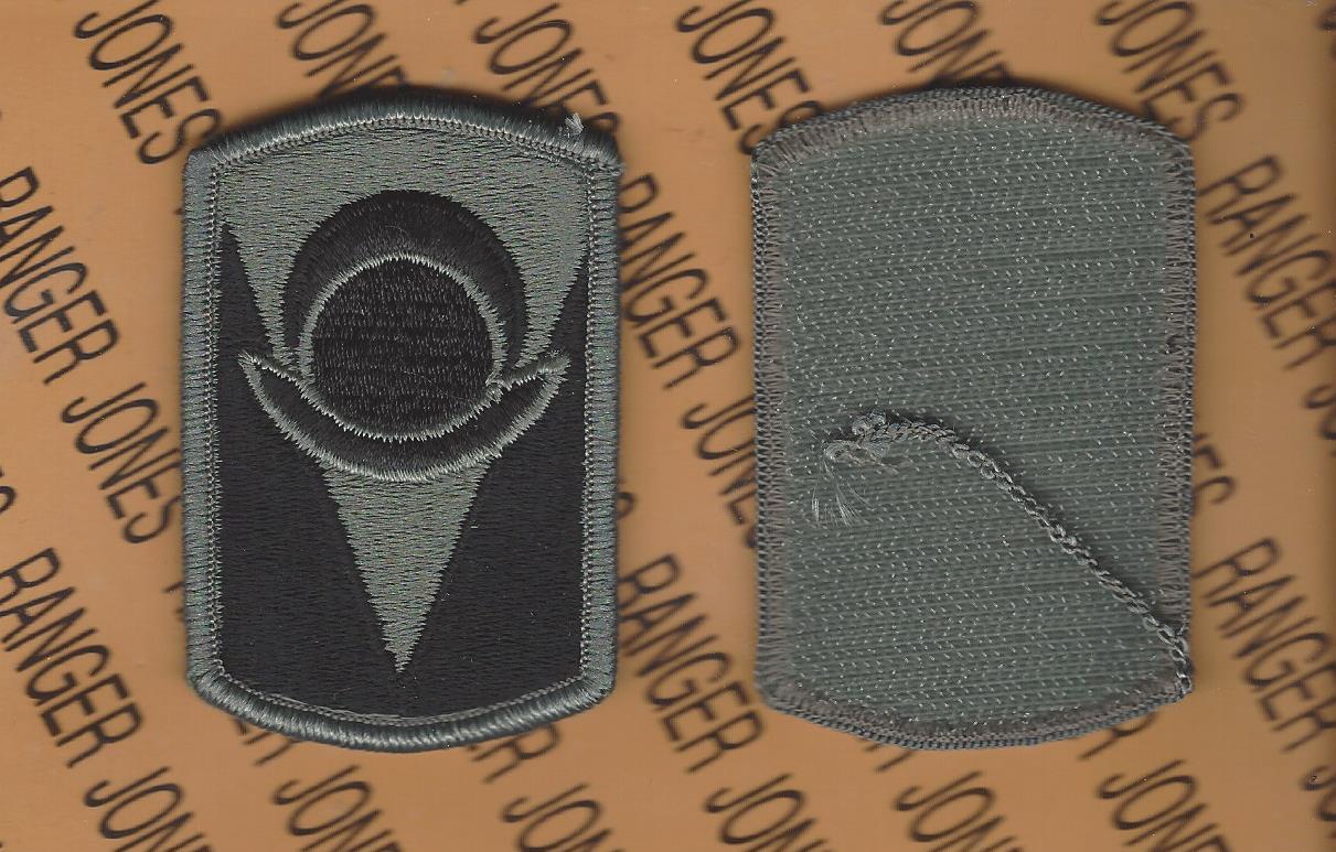 53rd Armored Brigade ACU w/ Hook 3" uniform patch m/e