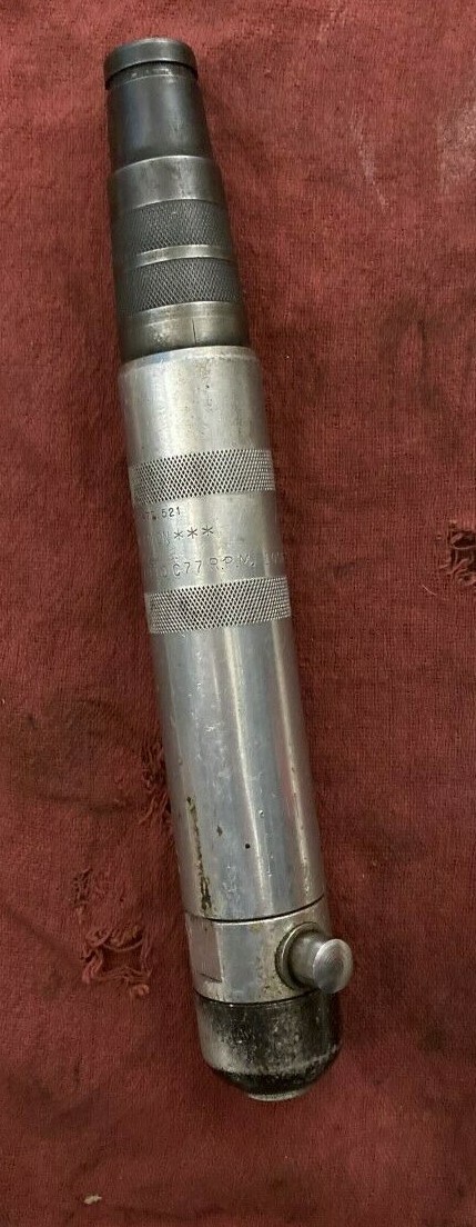 ARO Pneumatic Screwdriver Inline Type Driver Model 8681-17  RPM 1050