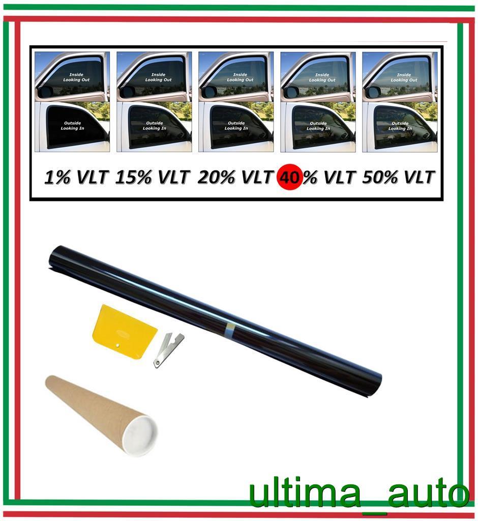 BLACK CAR GLASS DARKENING FILM 40% 76cm x 3m / 76cm x 300cm