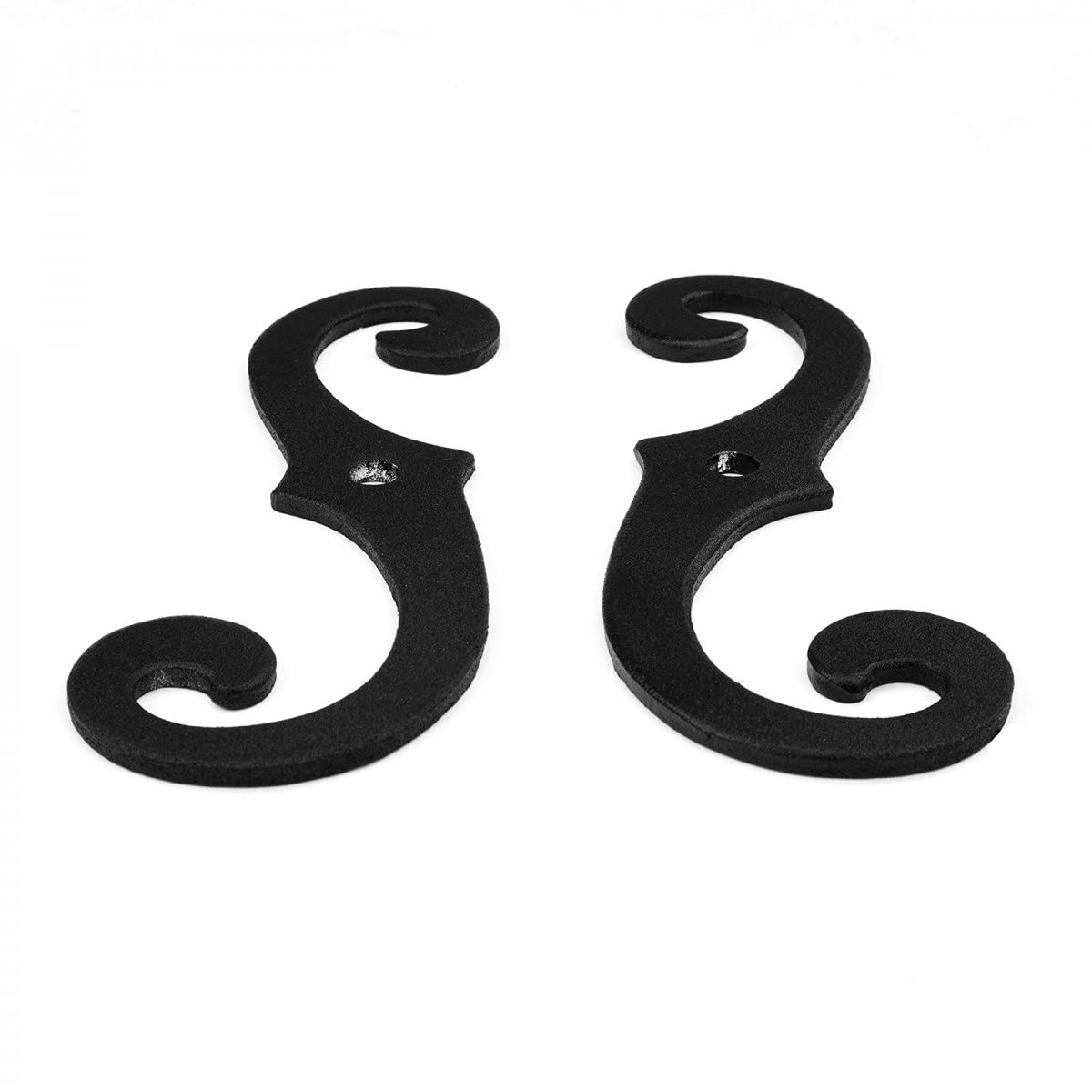 Renovators Supply Cast Iron Shutter Fasteners - Decorative S Style Shutter Do...