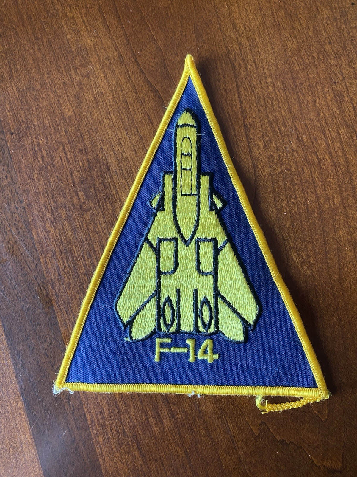 US Navy Vintage F-14 Fighter Jet Aircraft Patch - Militaria