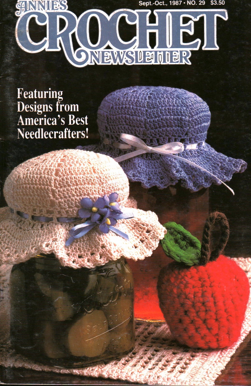 Annie's Crochet Newsletter Magazine | September-October 1987 No. 29