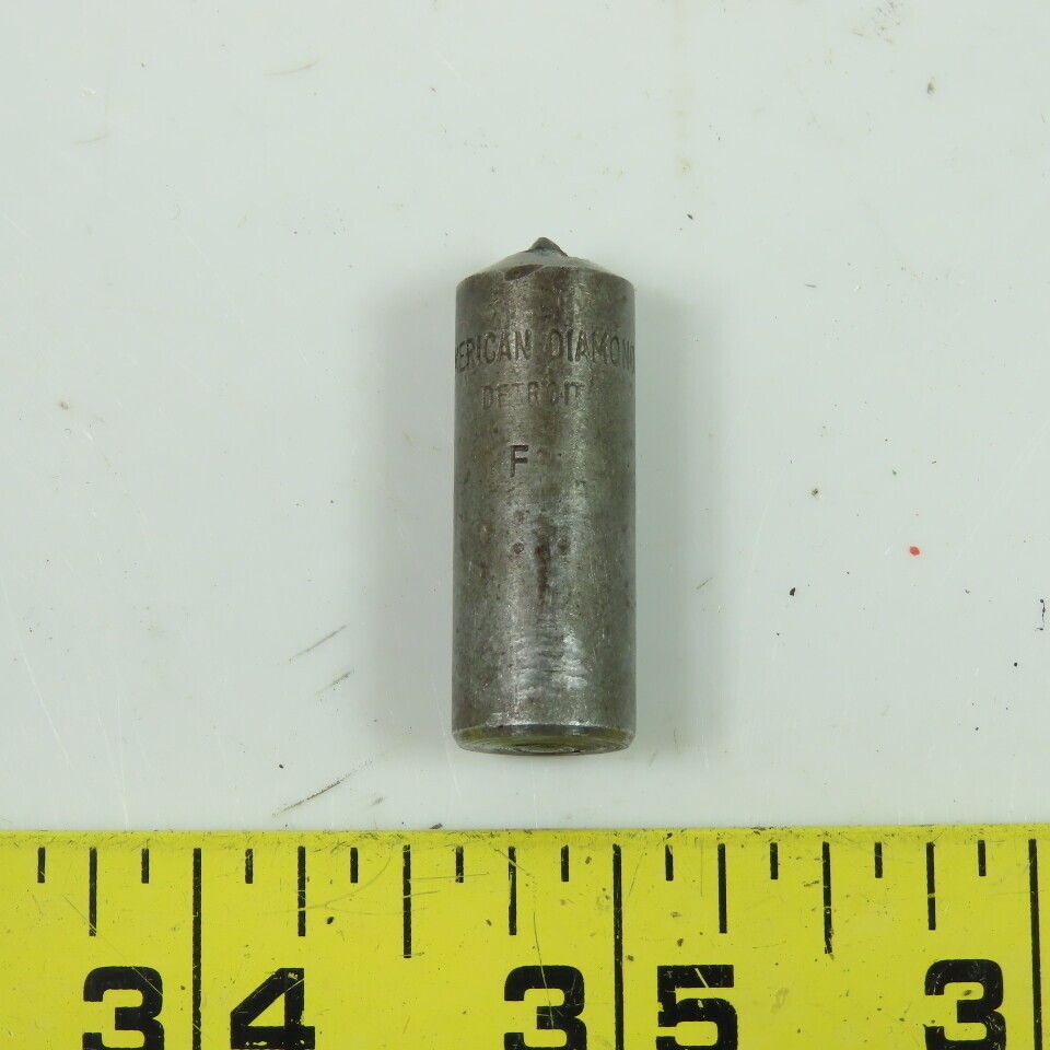American Dimand F 1" Single Point Diamond Dresser Shank 7/16" Dia.