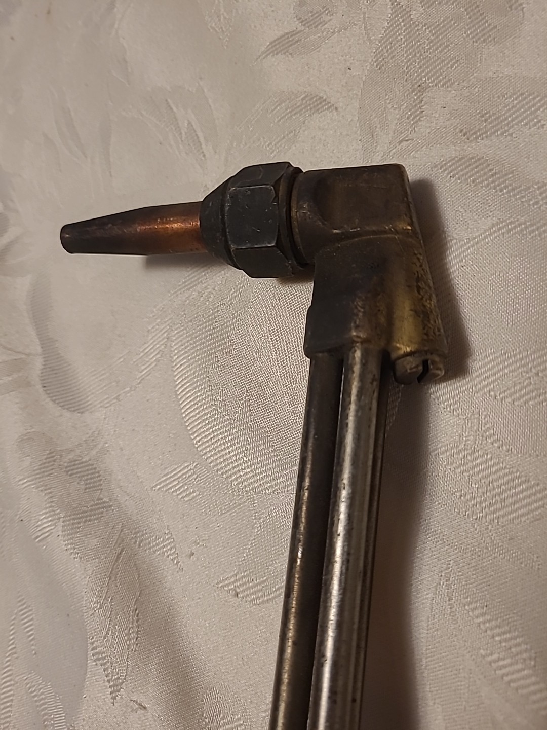 Vintage Cutting Torch Head and Tip Cutting Tool Attachment #442C
