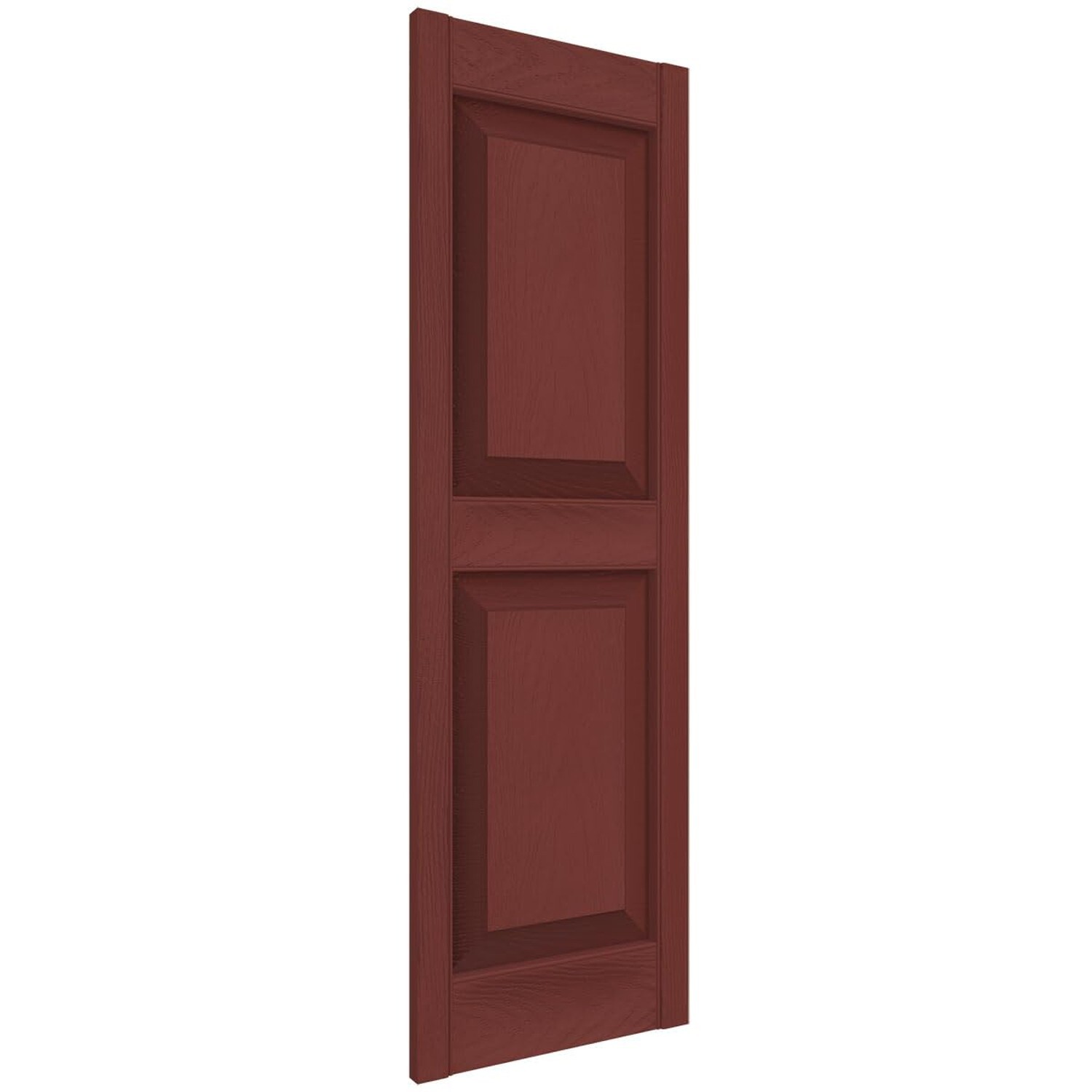 Ekena Millwork Lifetime Vinyl LP2S14X03100RD Standard Two Equal Panel Vinyls,...