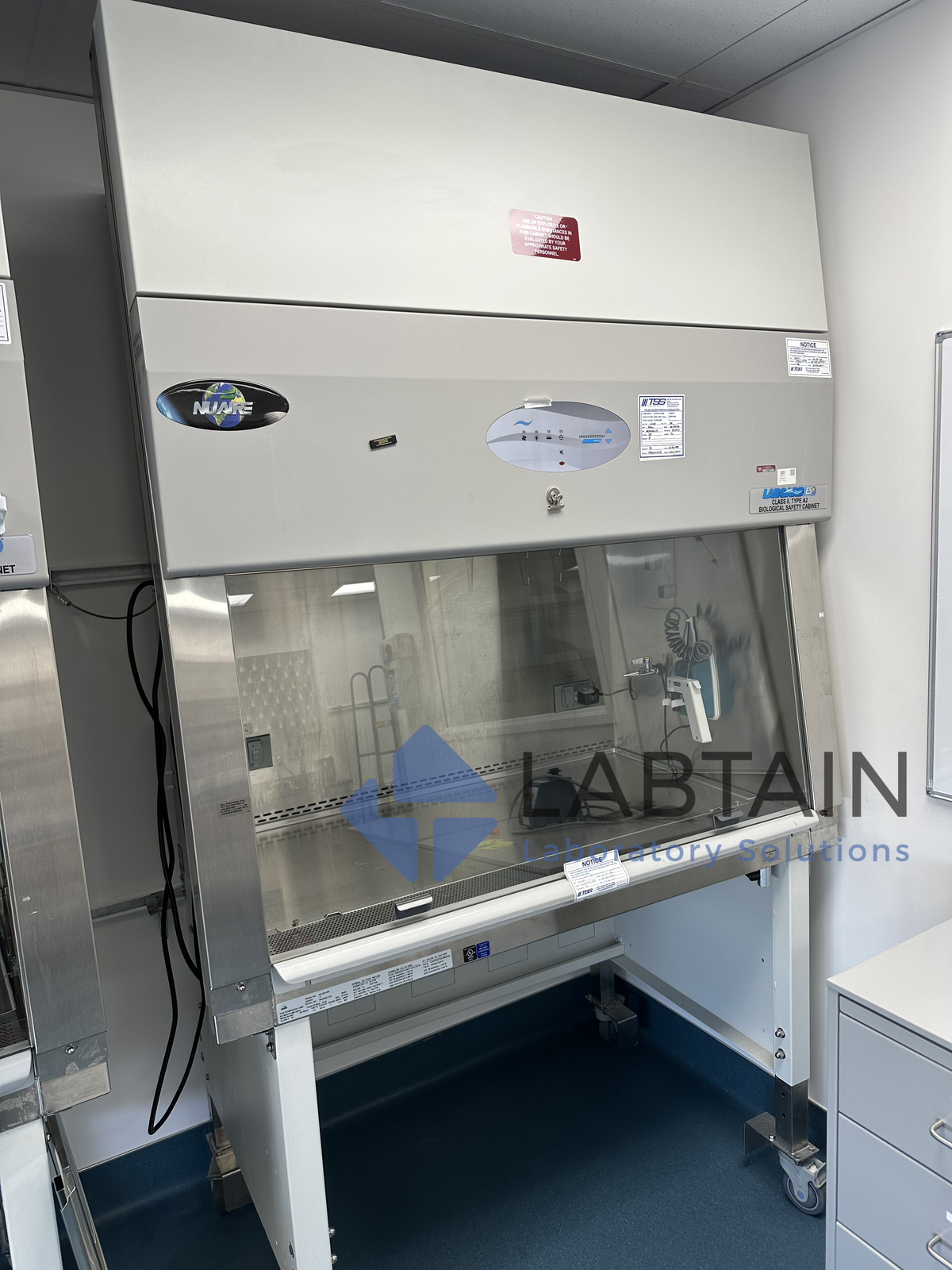 NUAIRE NU-540-400 Biological Safety Cabinet | Class II | Type A2 | Stand | 4'