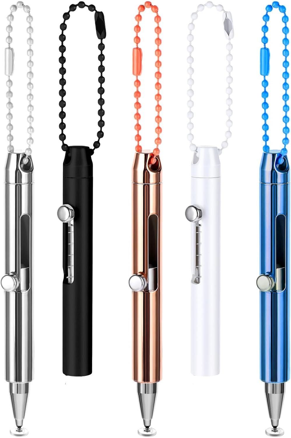 Stylus for Touch Screens, 5Pcs Mini Stylus Pen with Keychain Portable