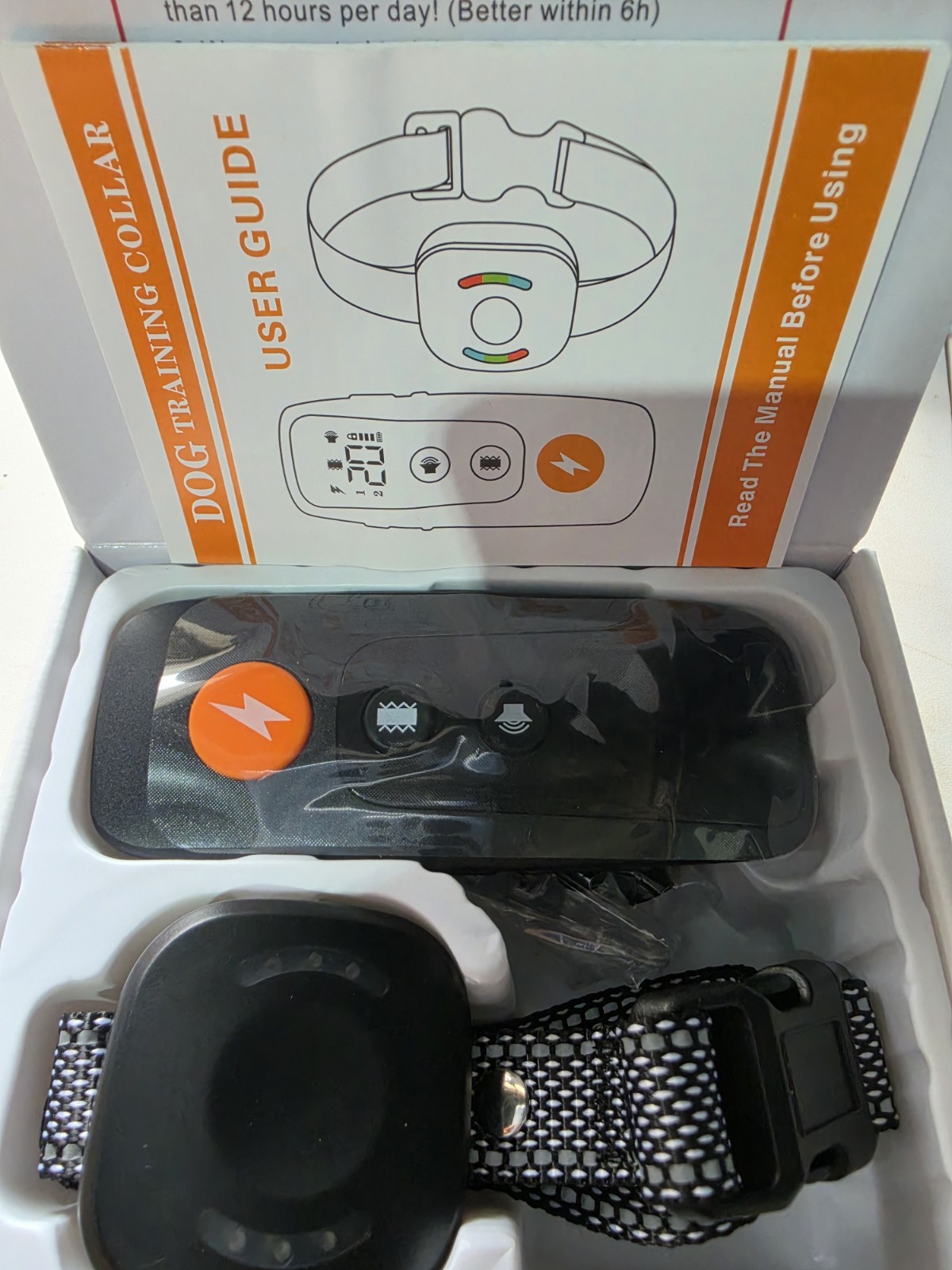 Dog Shock Collar - 2000FT Dog Training Collar with Remote, IPX7 Waterproof...