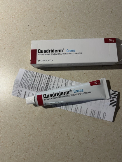 QUADRIDERM cream 30 gram tube