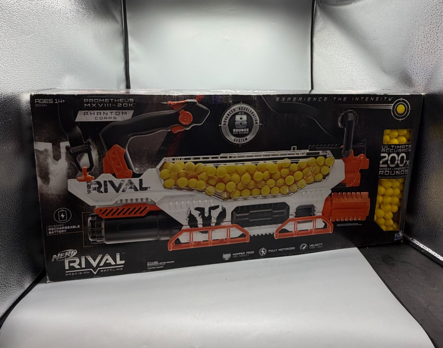 Nerf Rival Prometheus MXVIII-20K Toy Blaster Motorized High Capacity New