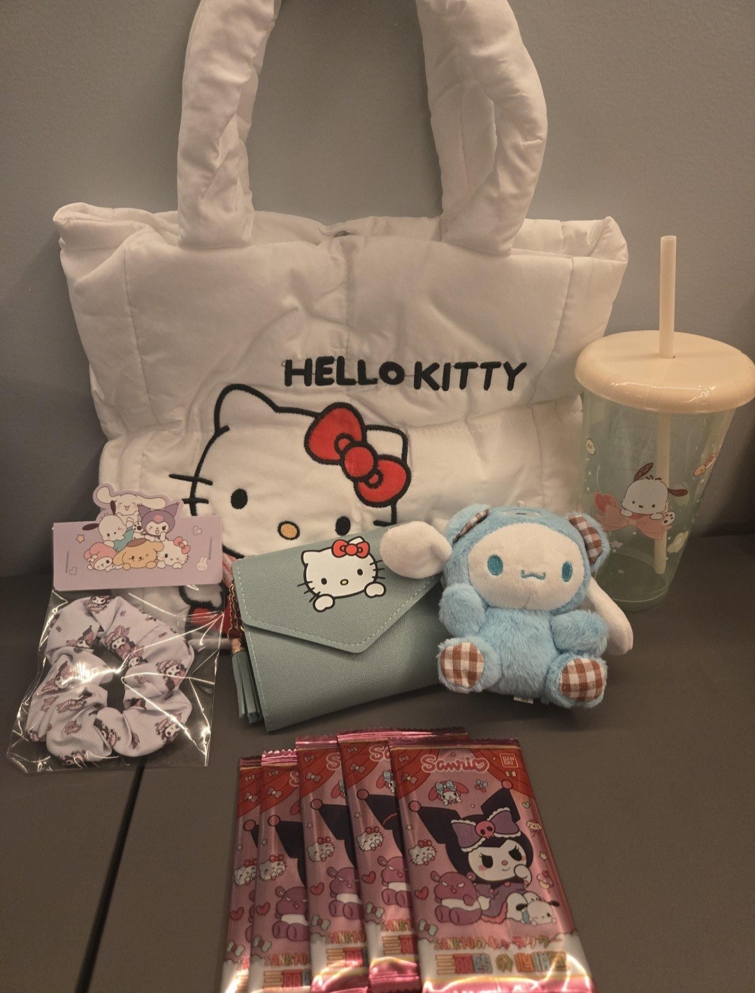 hello kitty sanrio themed mystery grab bag gift box!
