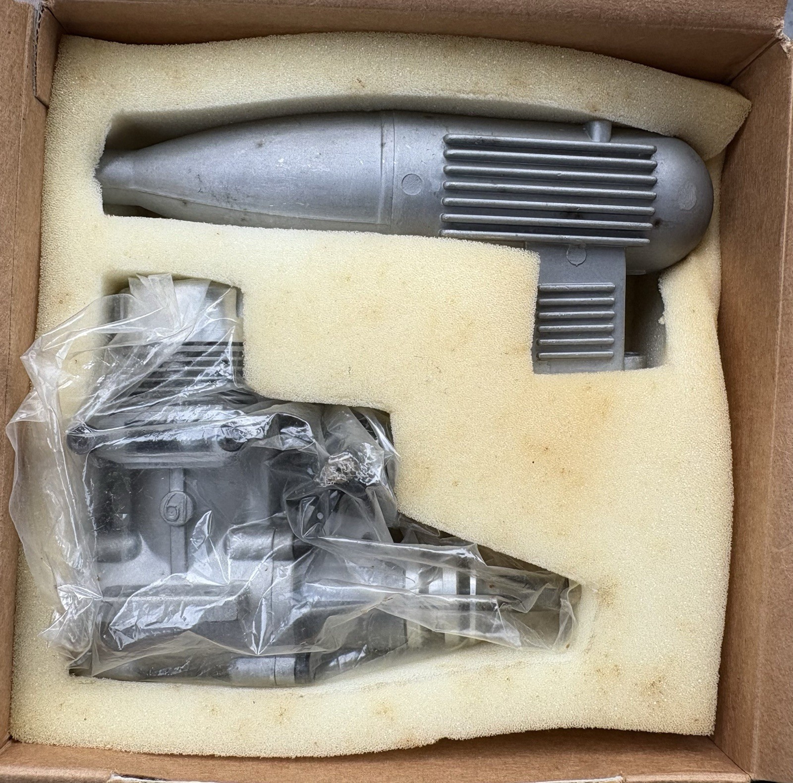 Vintage ASP .61A ABC 2-Stroke Nitro Glow RC Airplane Engine NIB NOS w/ Muffler
