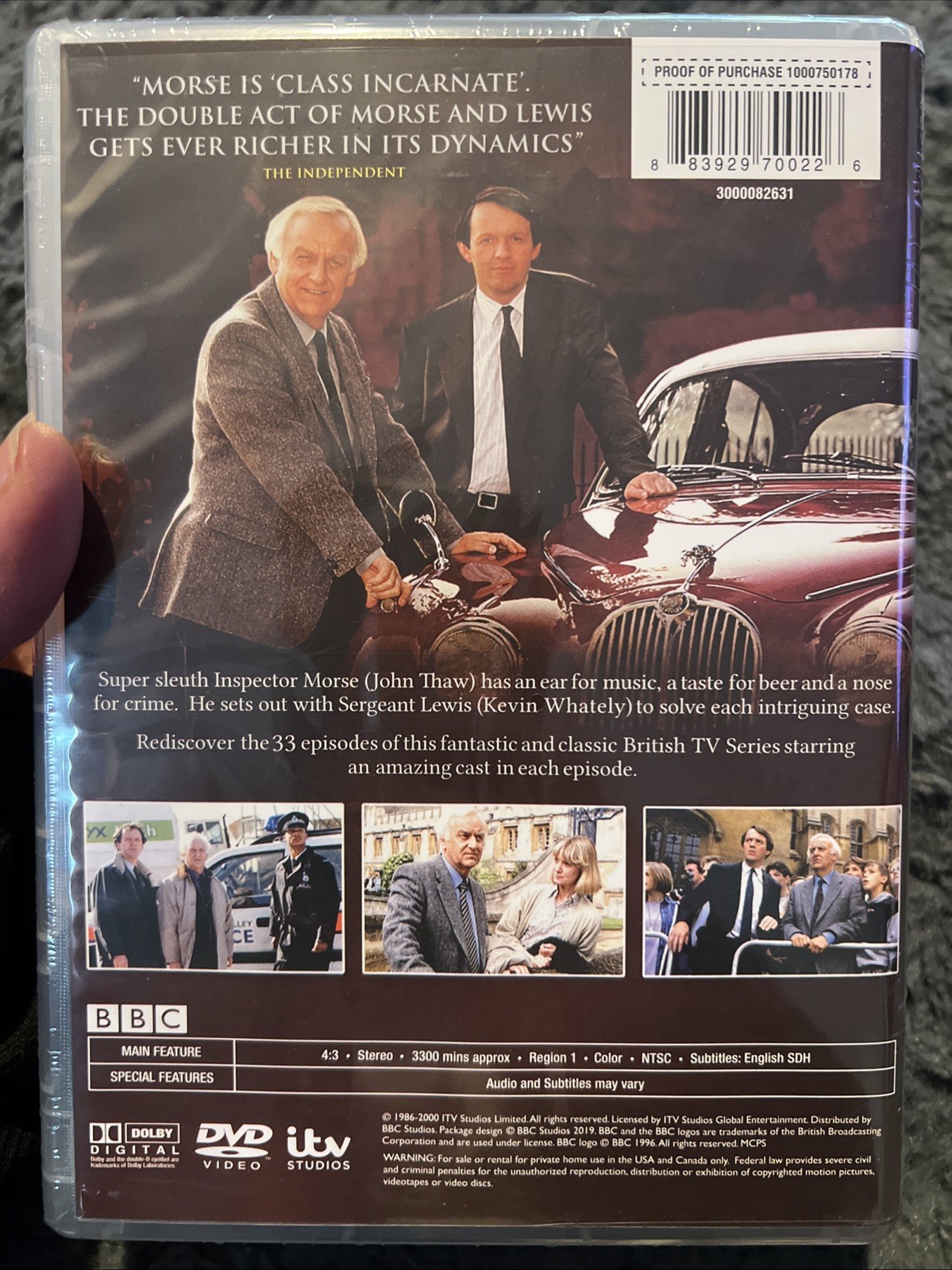 Inspector Morse: The Complete Series (DVD, Box-Set) *Brand New Sealed*