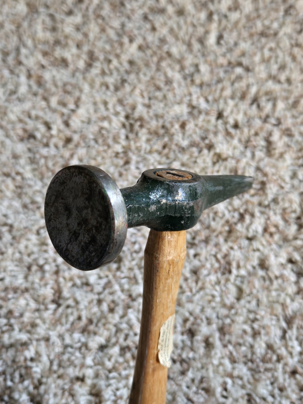 Vintage Auto Body Hammer Round Head Bodywork