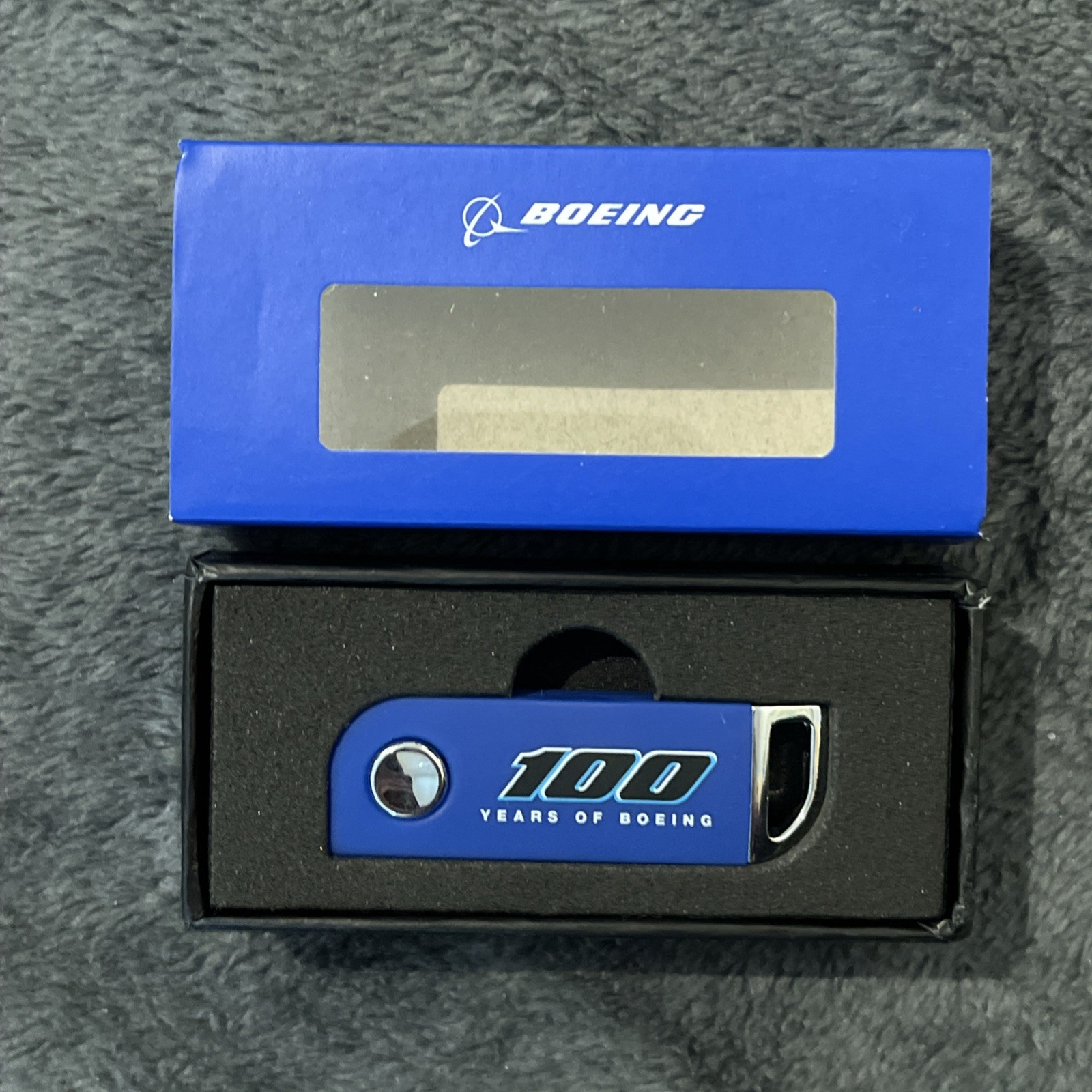 Boeing 100 Years USB Stick 8GB Boeing Store New Condition! Rare! USA Imported