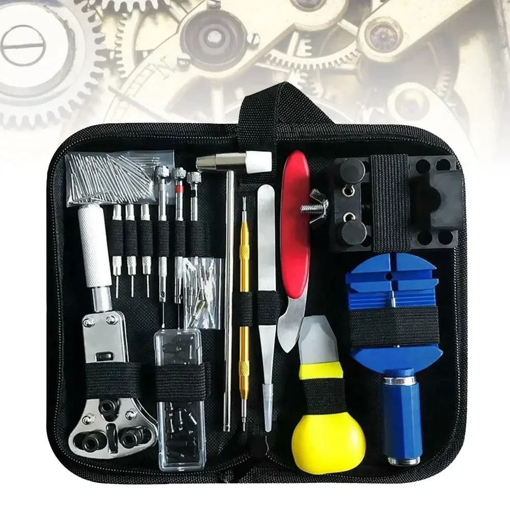 147Piece/Set Watch Opener Repair Tool Kit Clock Maintenance Hardware Tools T
