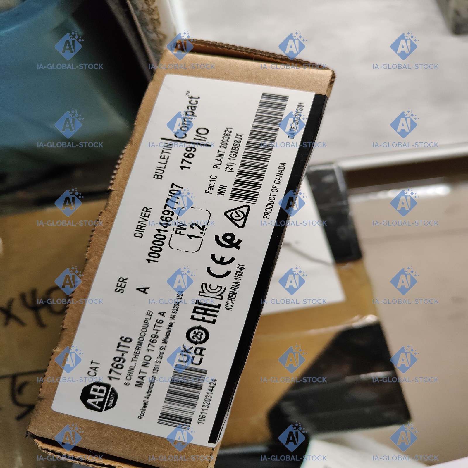 Free Shipping One Brand NEW Allen-Bradley For 1769-IT6 Warranty Included