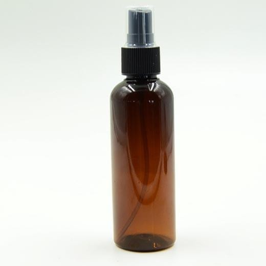 20pcs 100ml Brown plastic bottle with Black nice look  big watering