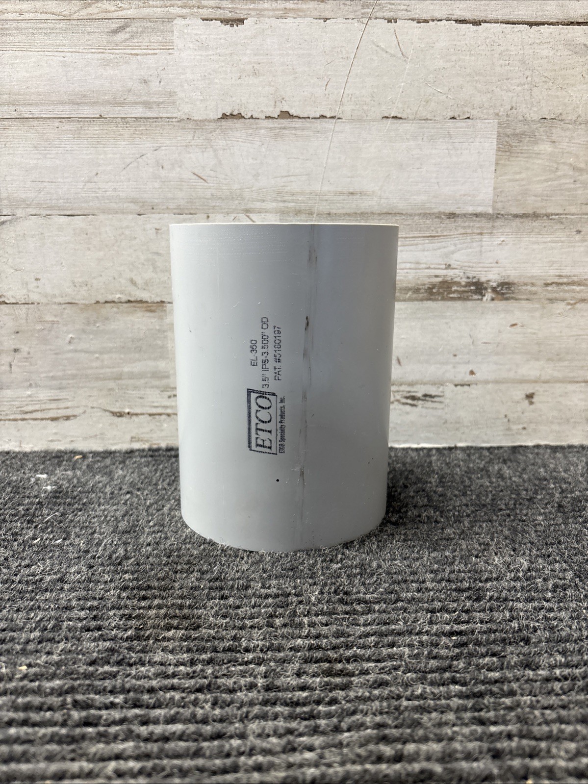 ETCO E-loc Coupling IPS 3" Nominal x 3.5" x 3" PVC Conduit Size EL-350