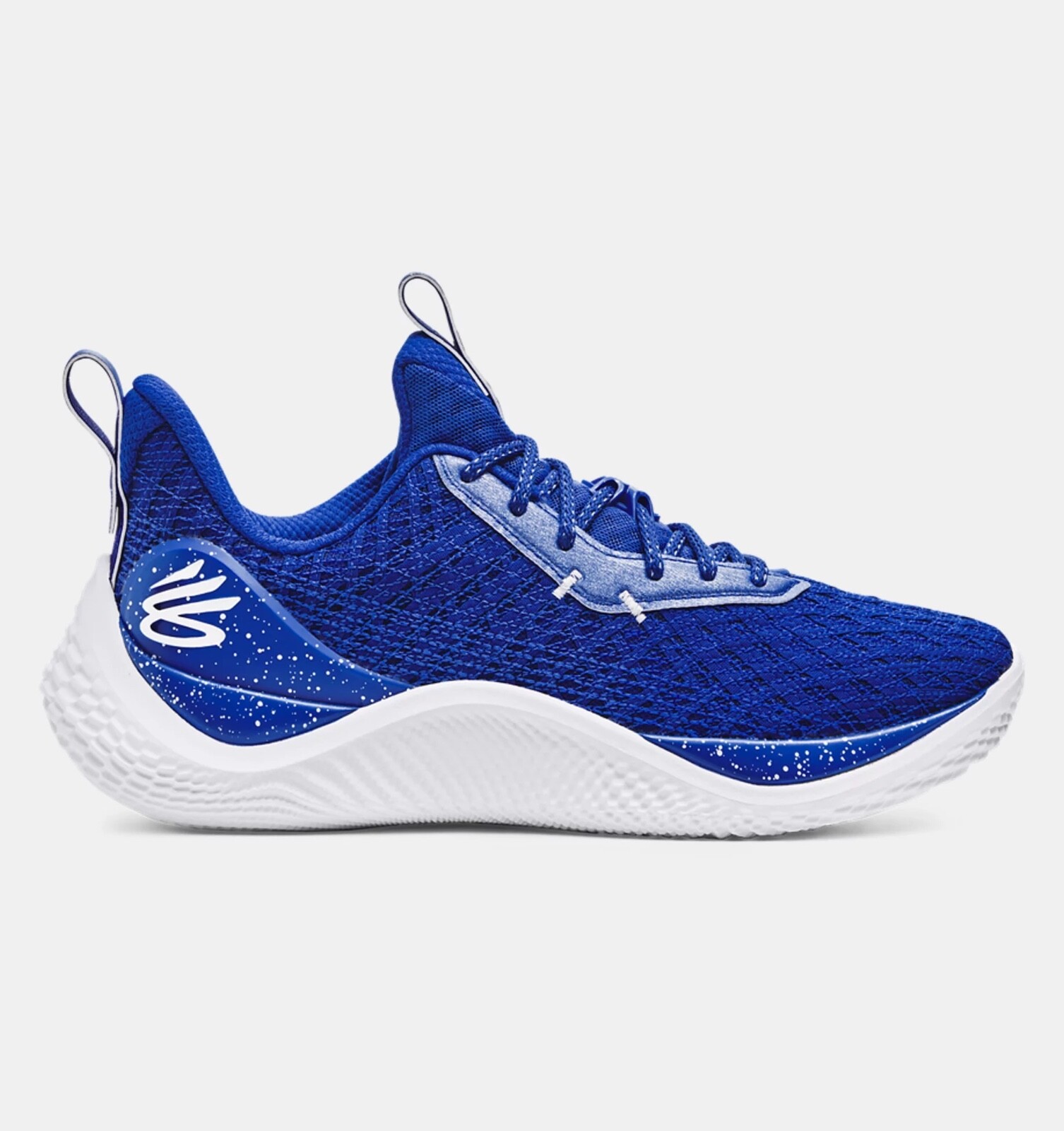 Under Armour Team Curry 10 Men Basketball Shoes Size 12.5 Blue White 3026624 401