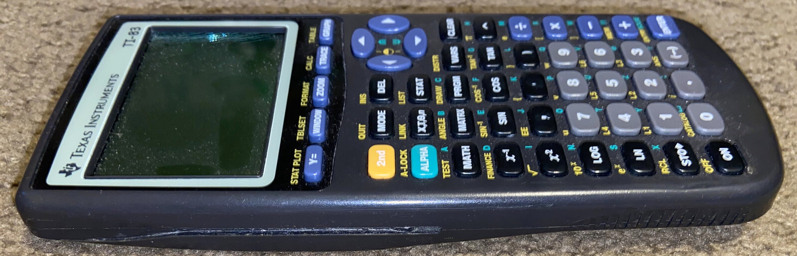 2x Texas Instruments TI-83 and 83 Plus Graphing Calculators - Do Not Work - Read