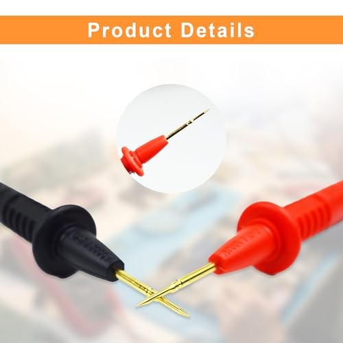 Multimeter Meter Tester Needle Point, Test 1000 VDC ZP5 Ultra-Sharp Test Probe