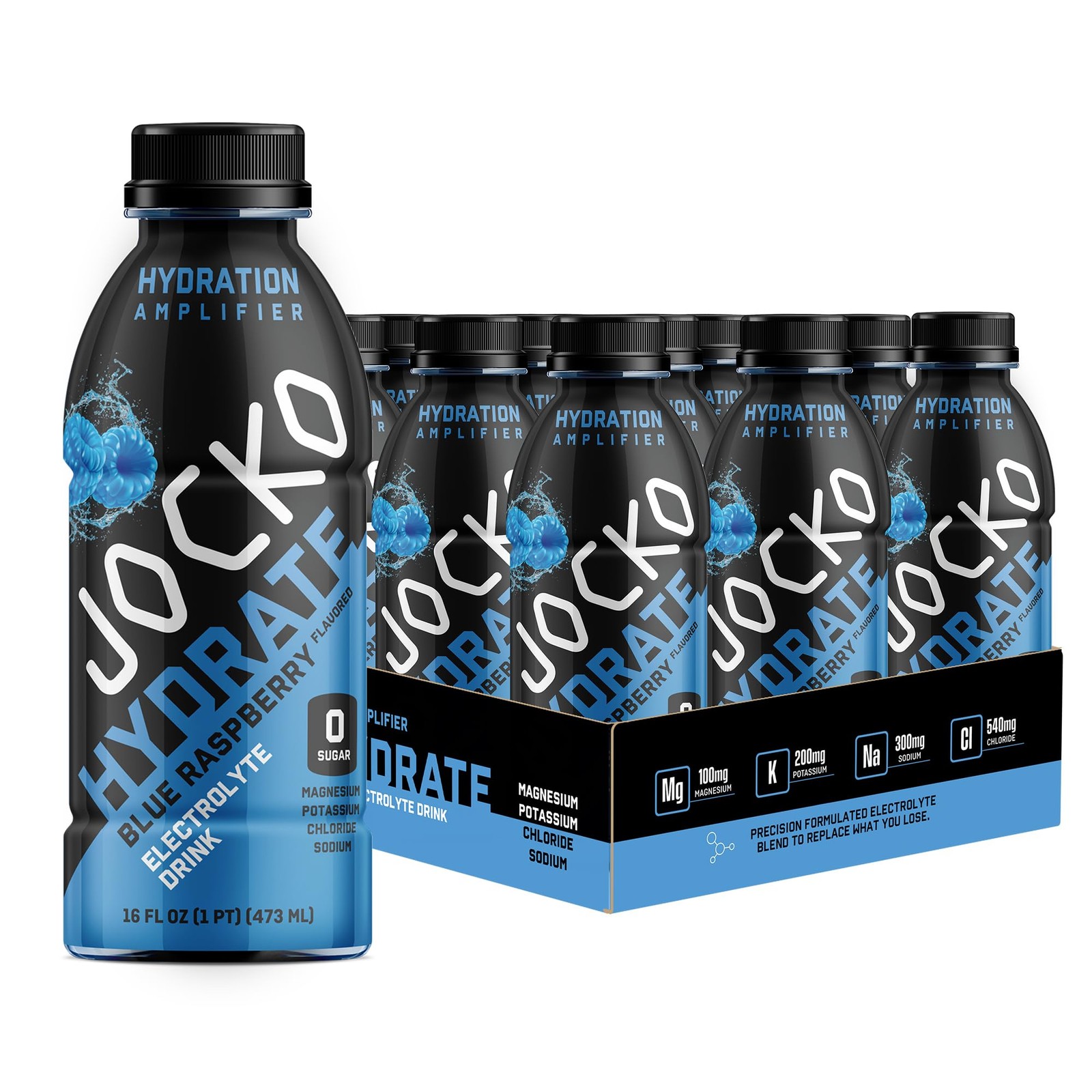 Jocko Fuel Hydrate Electrolyte Drinks - Sports Drink Hydration Blue
