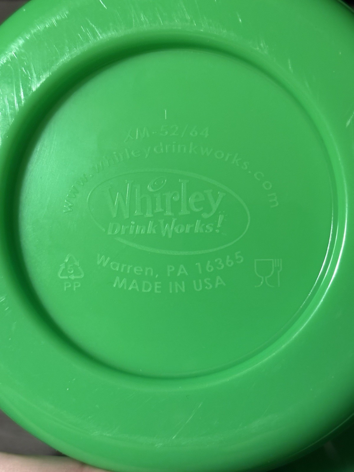 Mountain Dew Whirley Green Plastic Insulated Jug Jumbo Travel Mug 64 oz Old Logo