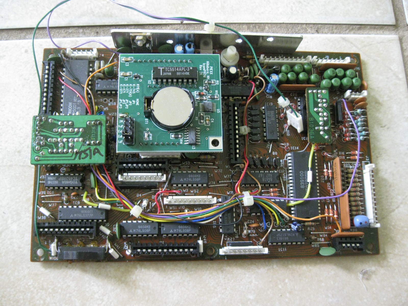 Icom IC-751A  LOGIC Unit with PIEXX Ram board in Excellent shape working fine