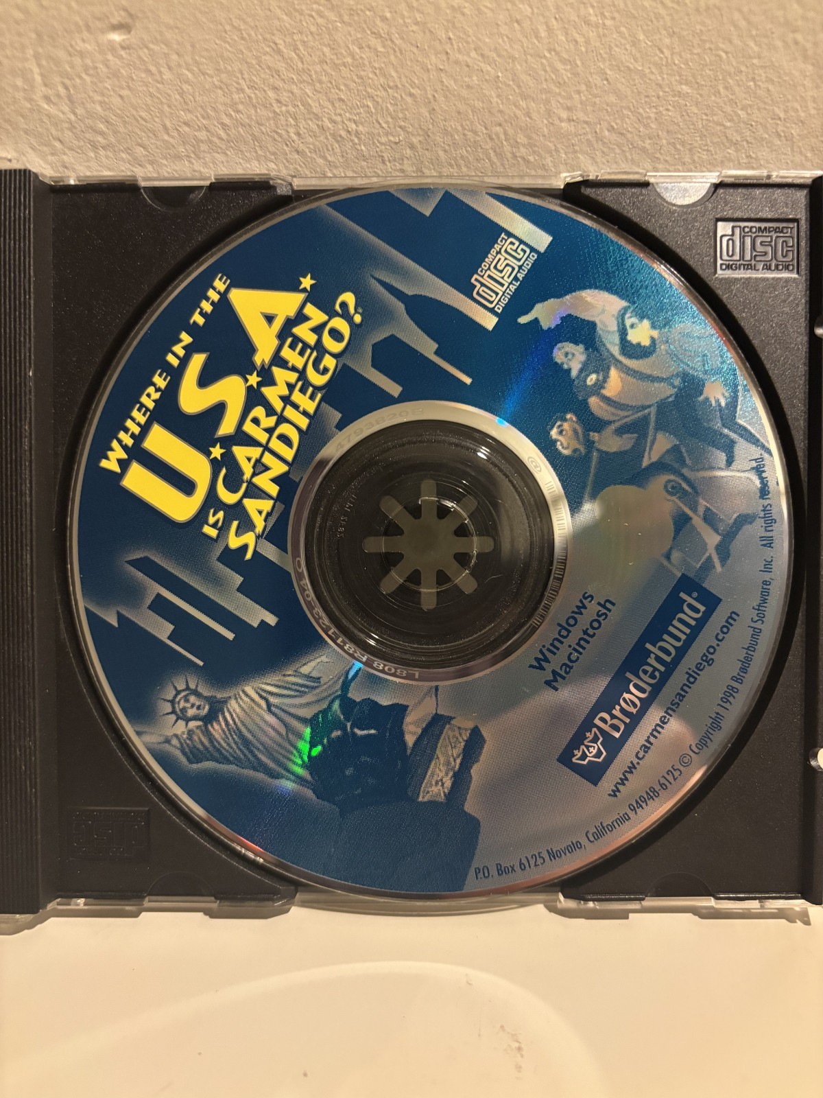Where in the USA is Carmen SanDiego - CD-ROM Game for Windows