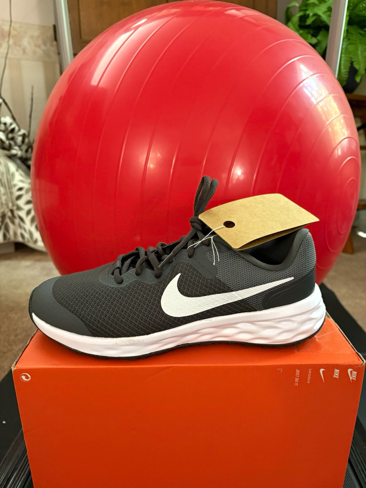 Nike Men’s Black Mesh Lace-Up Low Top Athletic Sneaker New w/ Box