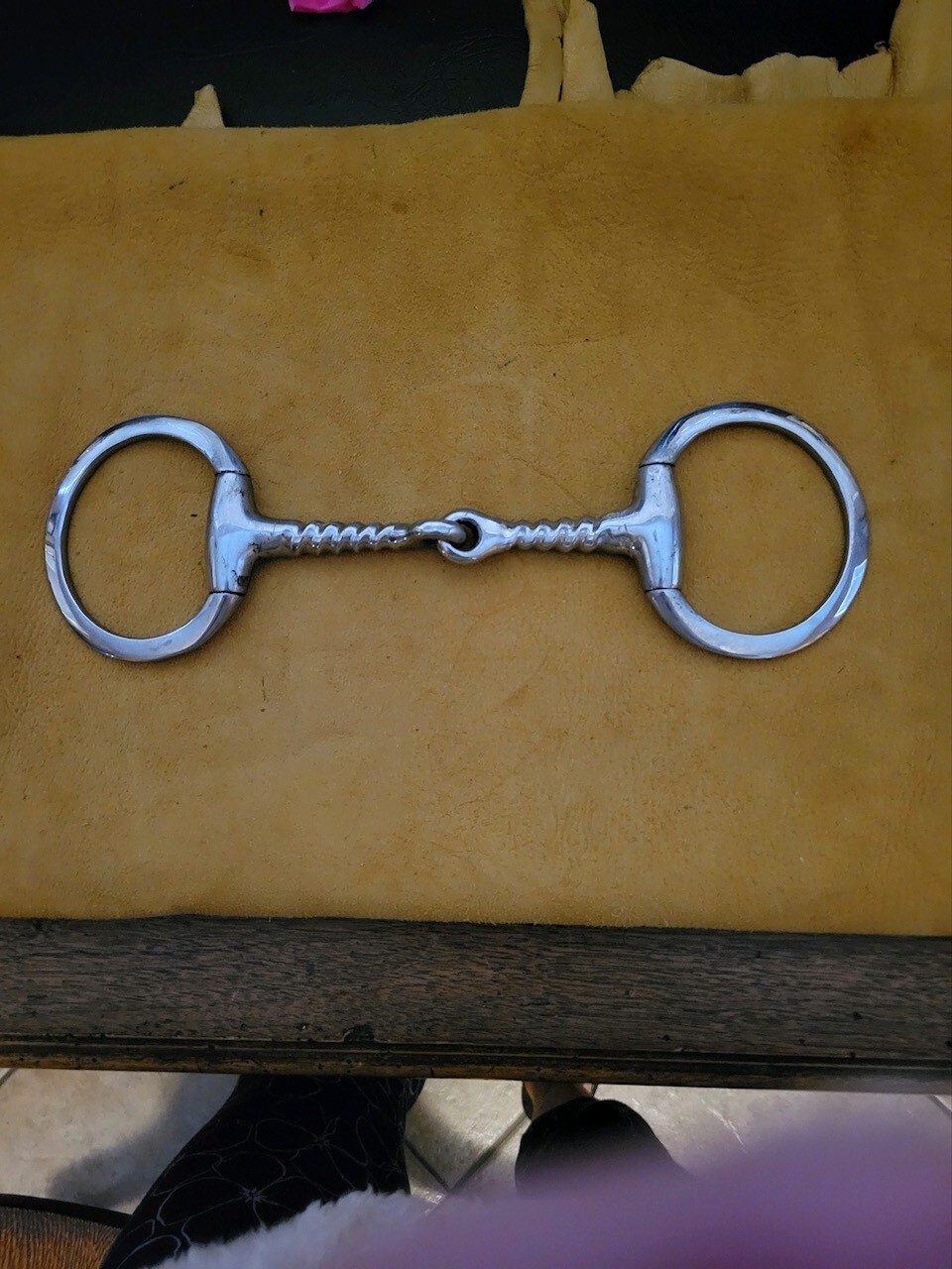 Korsteel 5" Twisted Eggbutt Snaffle (awt)