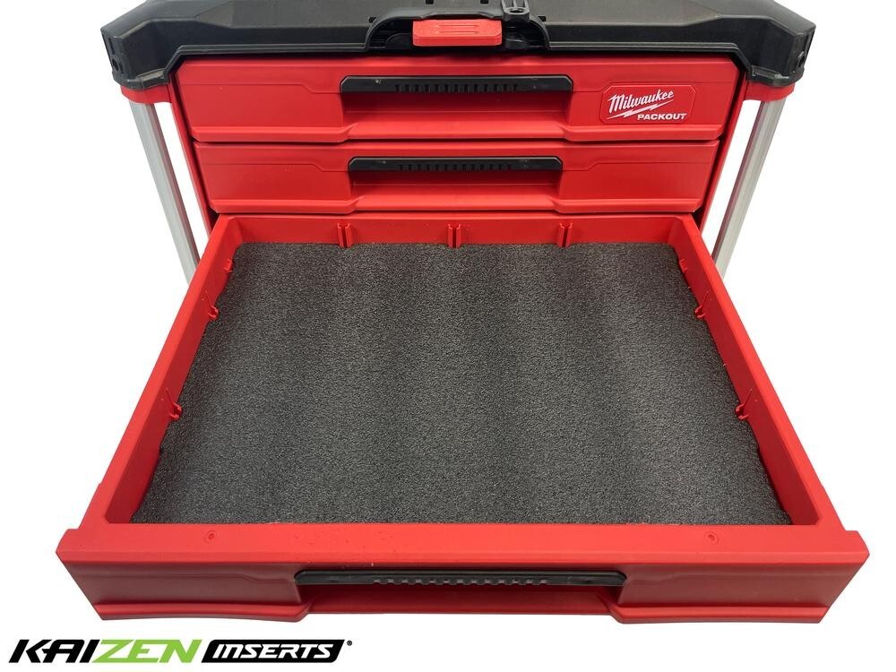 Milwaukee 48-22-8444 PACKOUT 4-Drawer Tool Box - Kaizen Foam Inserts