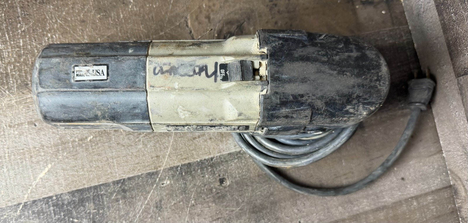Porter-Cable Corded Angle Grinder Power Tool AS-IS UNTESTED