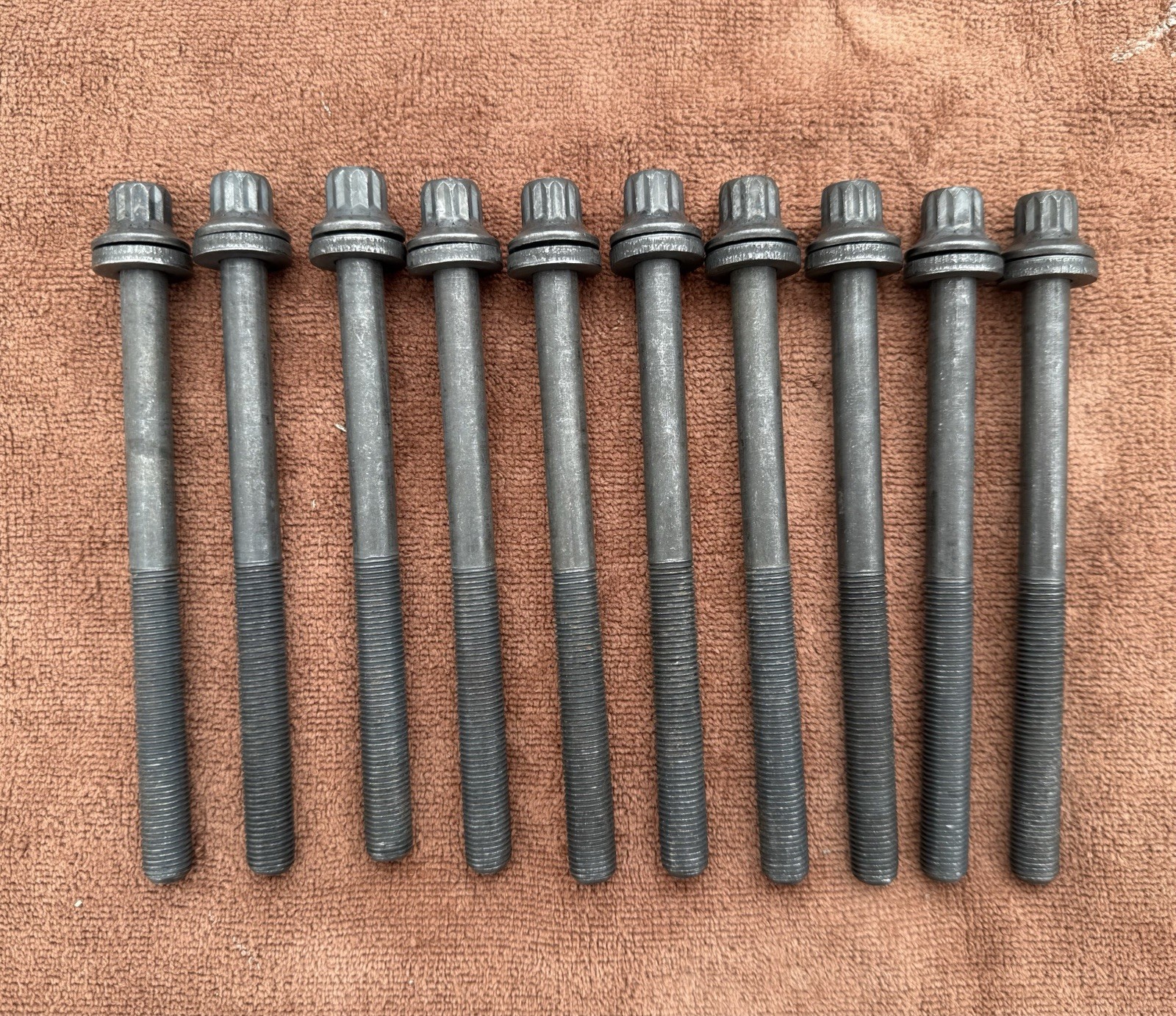 Fel-Pro ES 72909 Cylinder Head Bolt Set for 95-04 Kia 1.8L Sephia Spectra Mazda