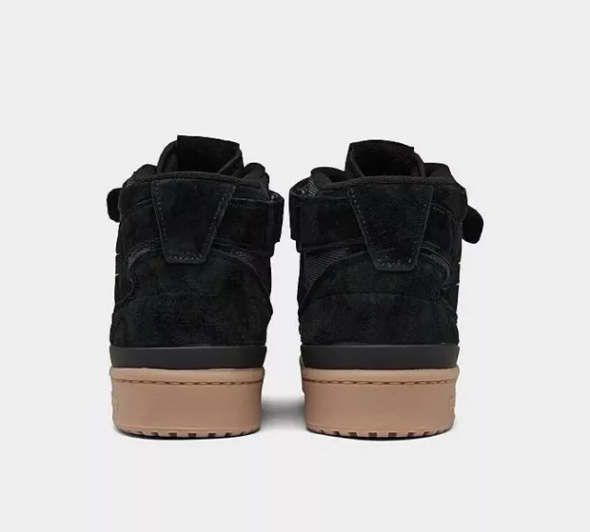 Adidas Forum Mid Originals - Size 10.5/11/12 Men`s Sneakers Black Gum GZ4620 NEW