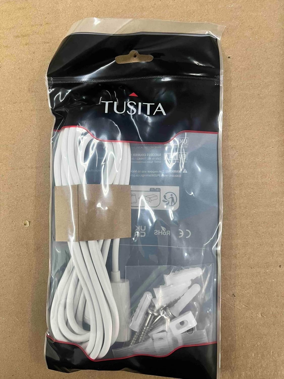 TUSITA 10 ft.USB-C Extension Cable - Compatible with Ring USB-C Solar...