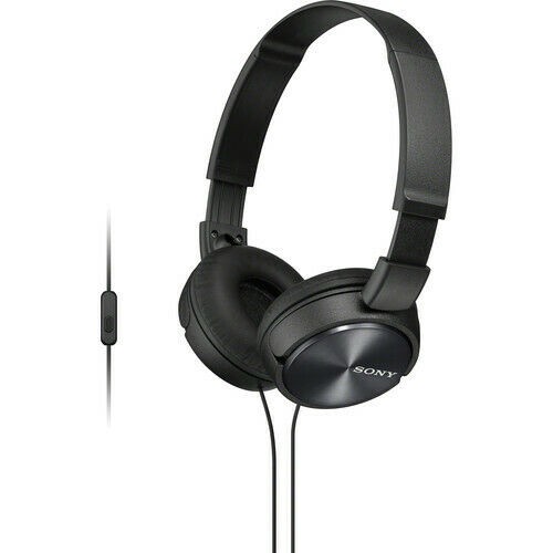 Sony Headphones MDRZX310AP/B with Mic - Black
