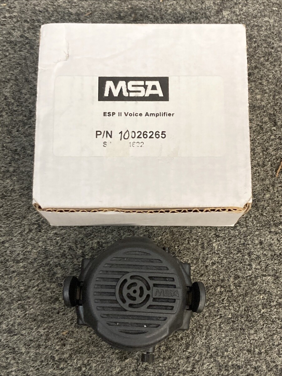 NEW MSA 10026265 ESP II Voice Amplifier Millennium / Advantage 1000 Gas Mask
