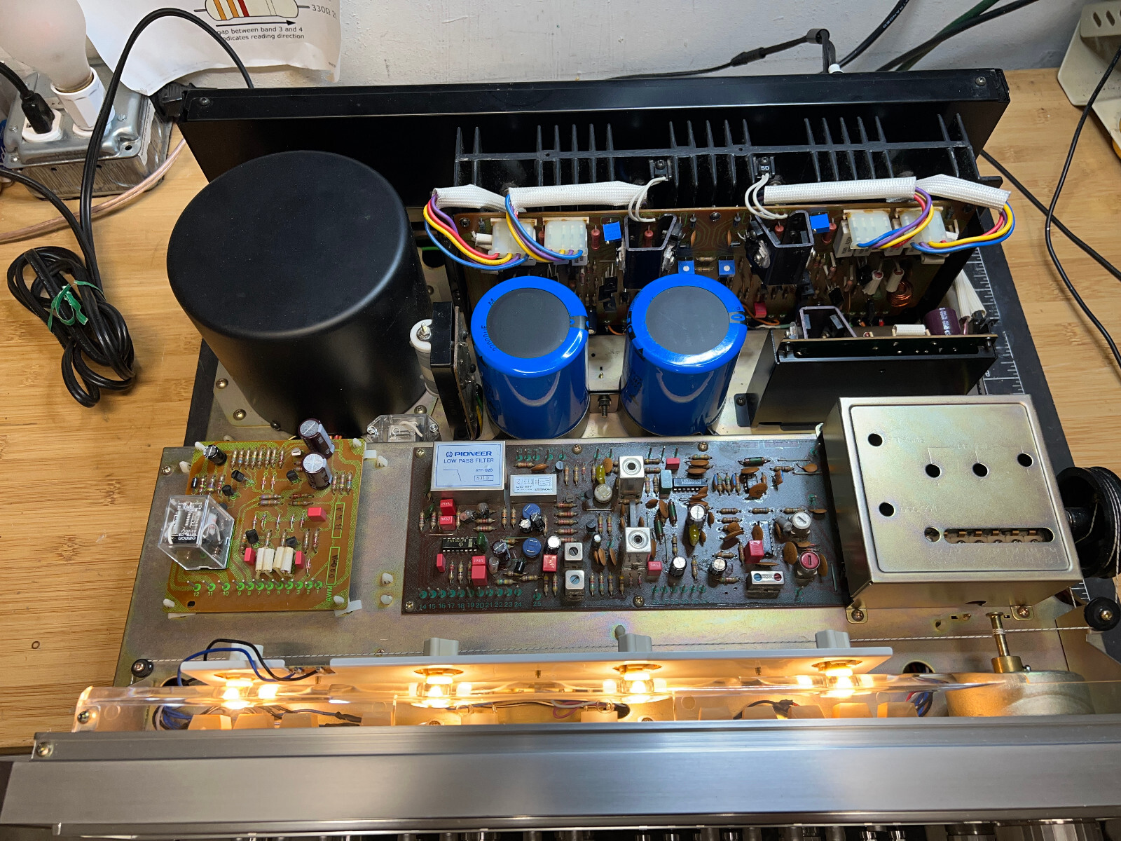 Pioneer Restoration/Repair Service SX-1050, SX-1080