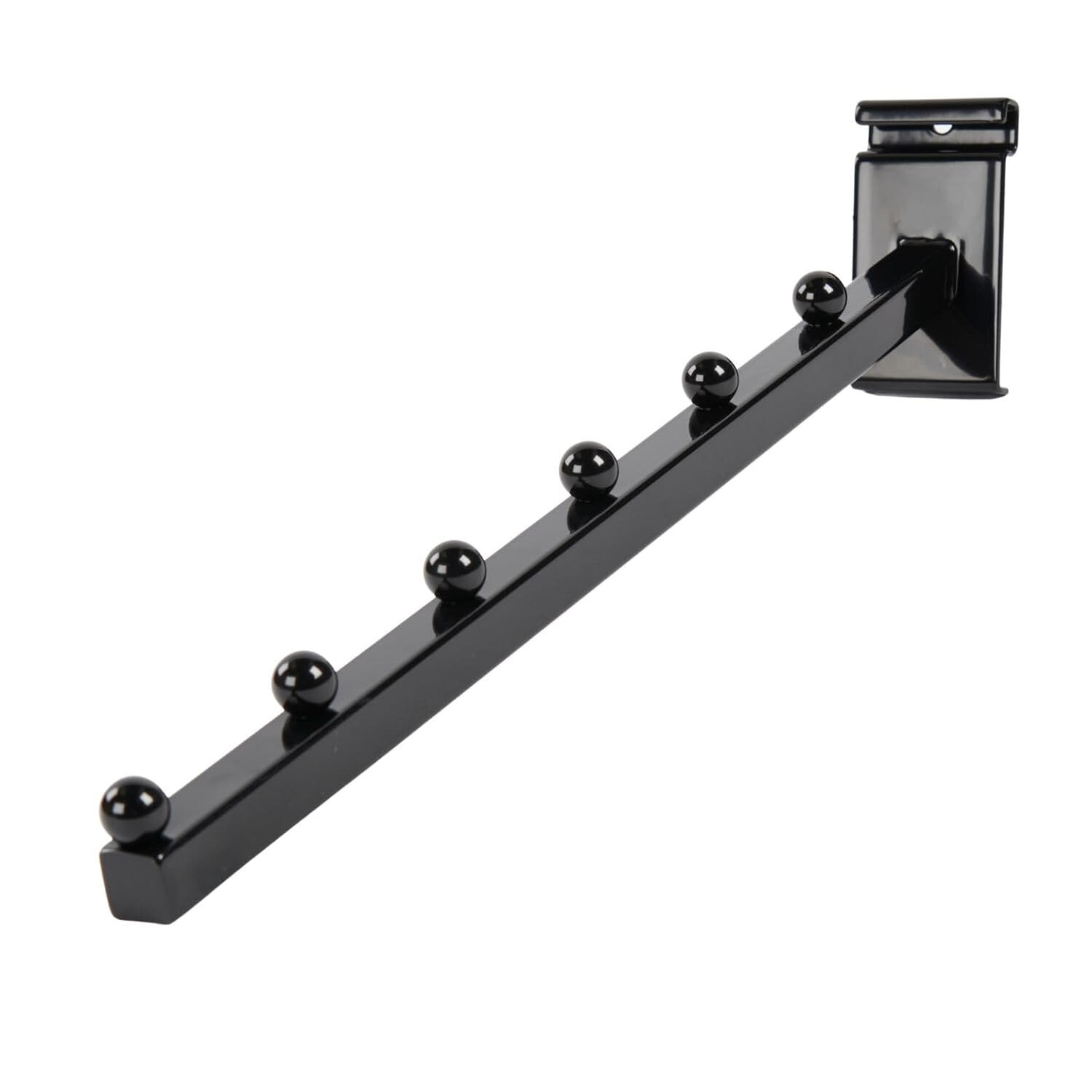 Set of 5 Wire Grid 6-Ball Waterfall Black Faceout for Grid Wall Wire Display