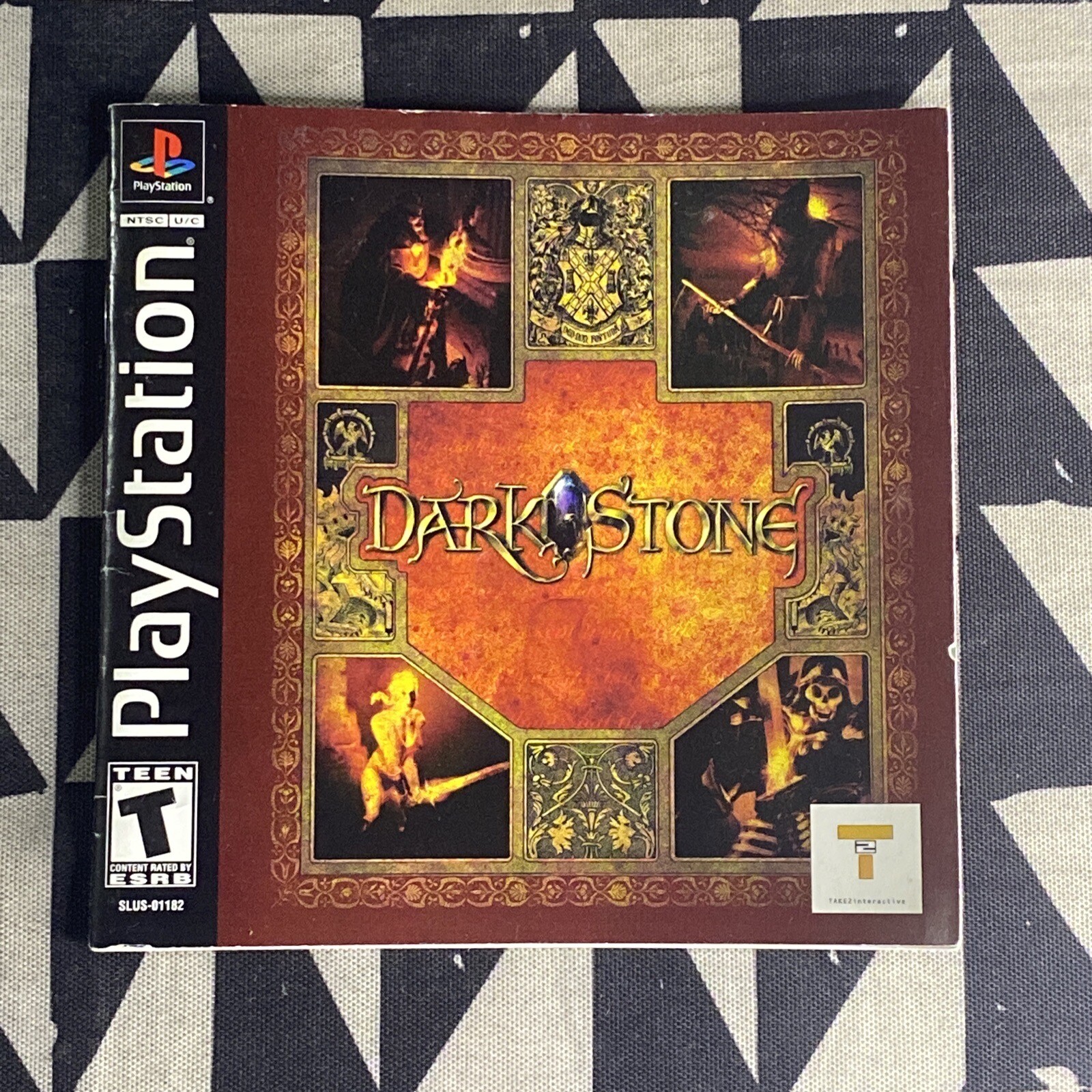 Darkstone (Sony Playstation 1 ps1) AUTHENTIC MANUAL ONLY
