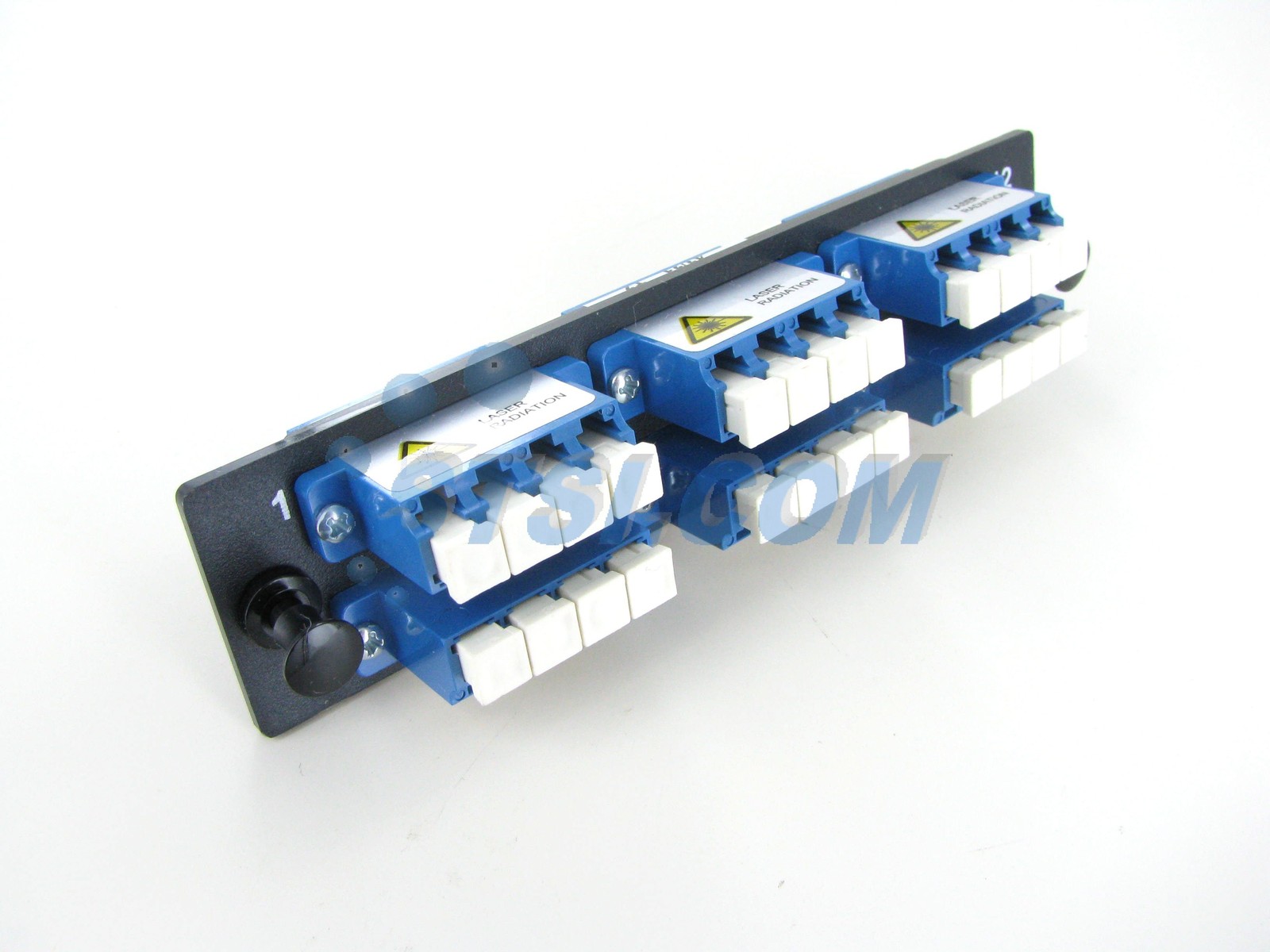 Ortronics 6 LC Quad Singlemode Fiber Optic Adapter Panel OR-OFP-LCQ24AC ~STSI