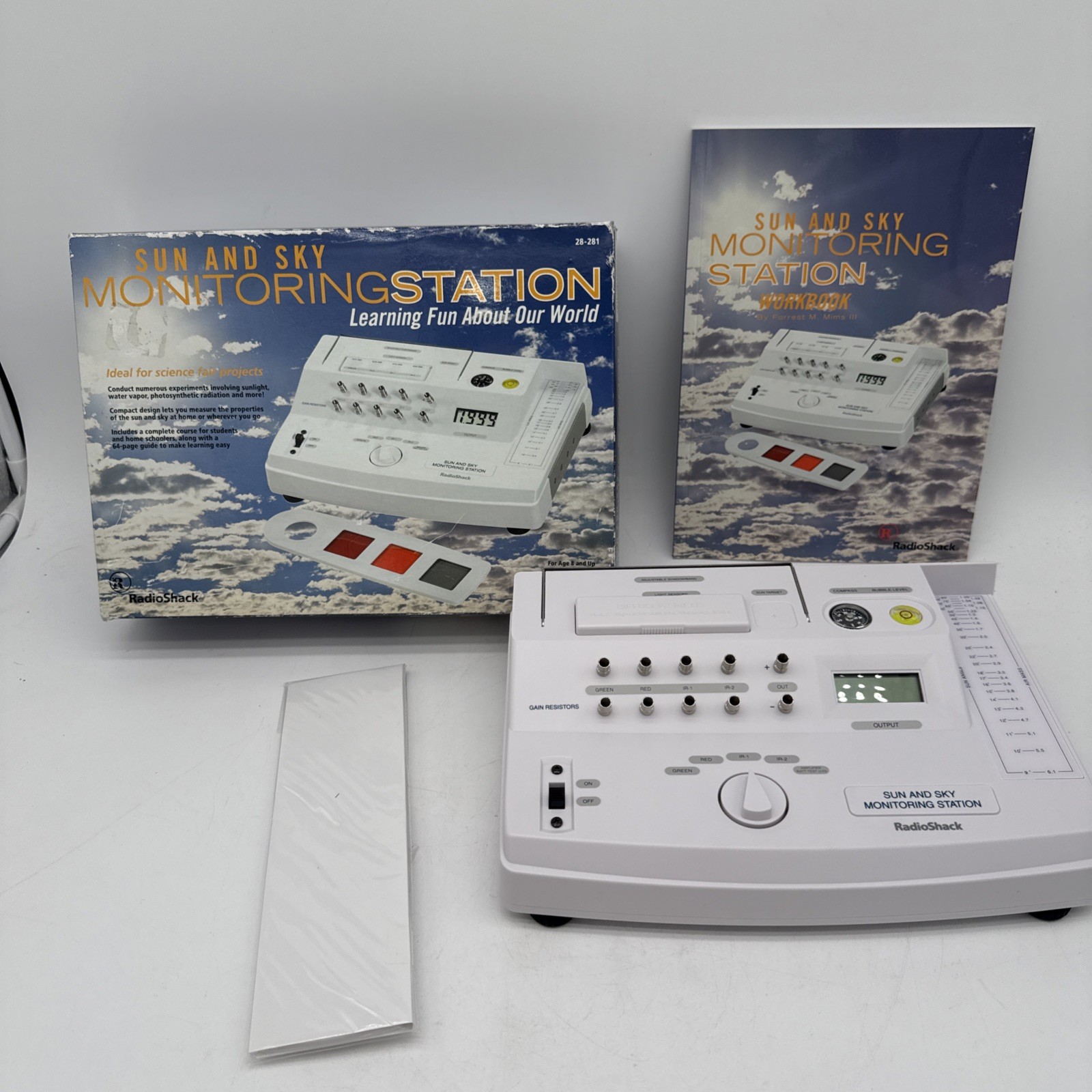 Vintage Sun & Sky Monitoring Station Radio Shack 28-281 See Description