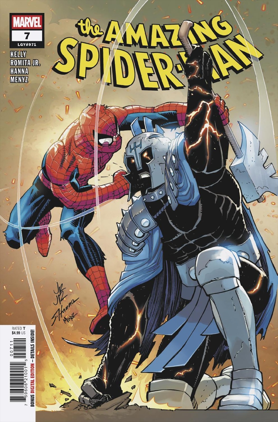 AMAZING SPIDER-MAN #7 MAIN COVER VARIANT (MARVEL COMICS 2025)
